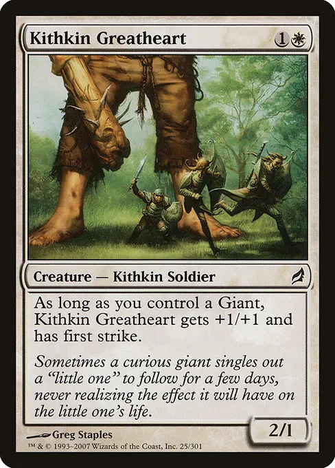Kithkin Greatheart · Lorwyn 25/301