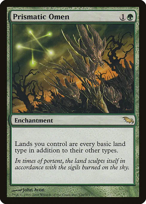 Prismatic Omen · Shadowmoor 126/302