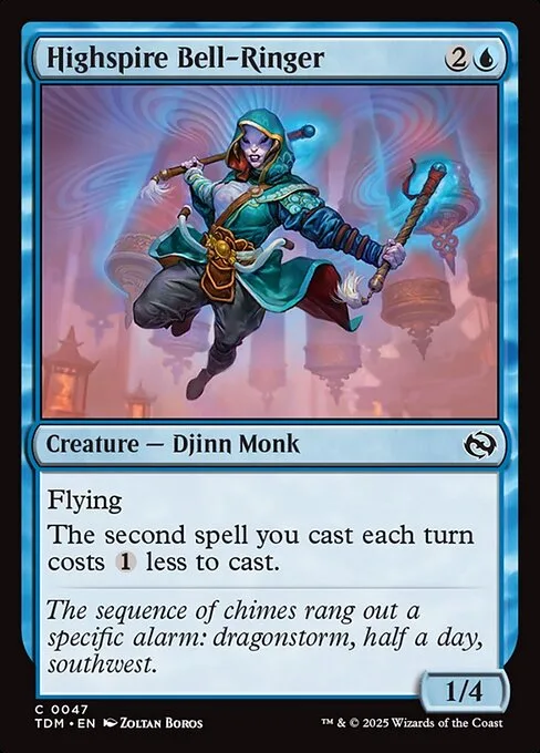 Highspire Bell-Ringer · Tarkir: Dragonstorm 47/427