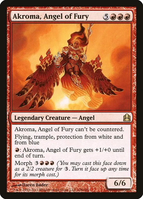 Akroma, Angel of Fury · Commander 2011 108/318
