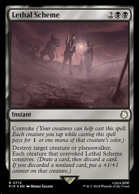 Lethal Scheme · Fallout 713/1068