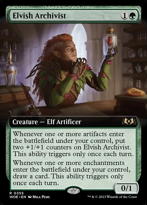 Elvish Archivist · Wilds of Eldraine 355/381