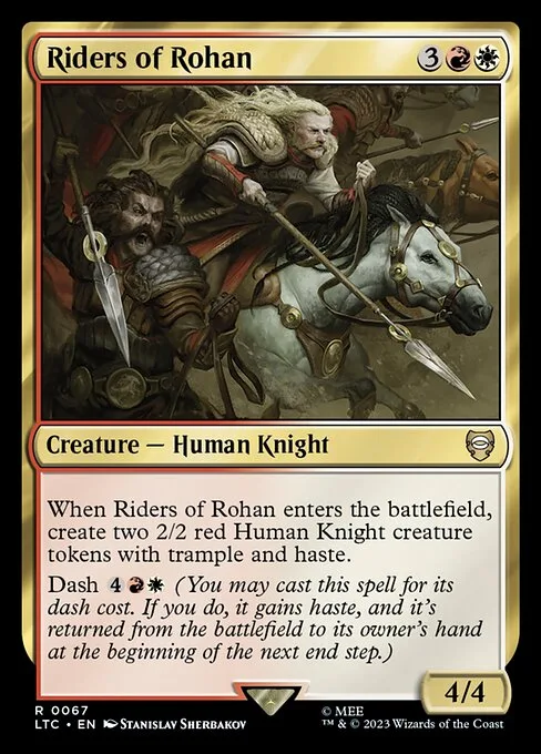 Riders of Rohan · Tales of Middle-earth Commander 67/591