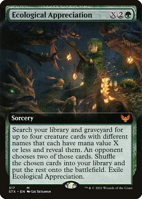 Ecological Appreciation · Strixhaven: School of Mages 317/393