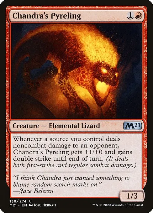 Chandra's Pyreling · Core Set 2021 138/397