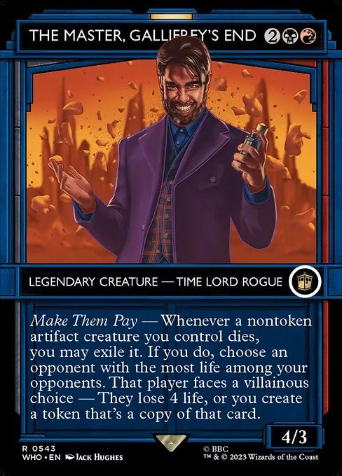 The Master, Gallifrey's End · Doctor Who 543/1178