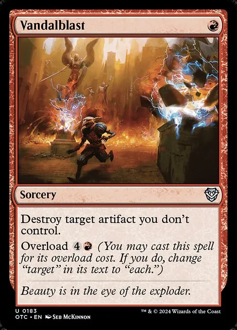 Vandalblast · Outlaws of Thunder Junction Commander 183/342