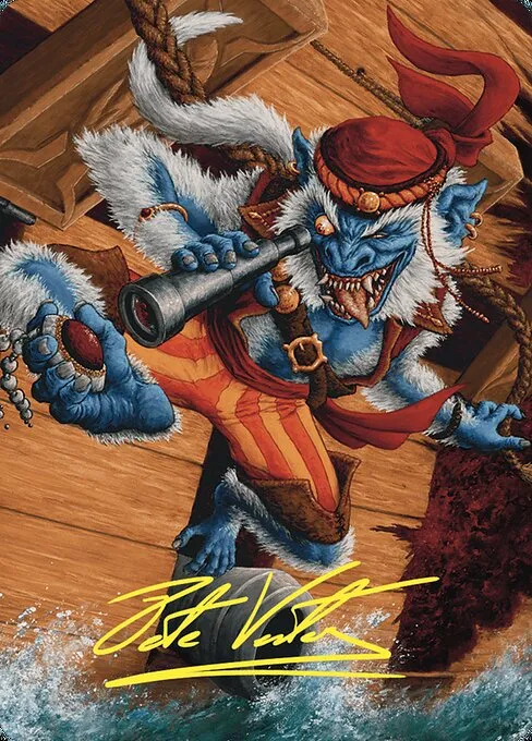 Treasure Nabber // Treasure Nabber · Commander Masters Art Series 40/81