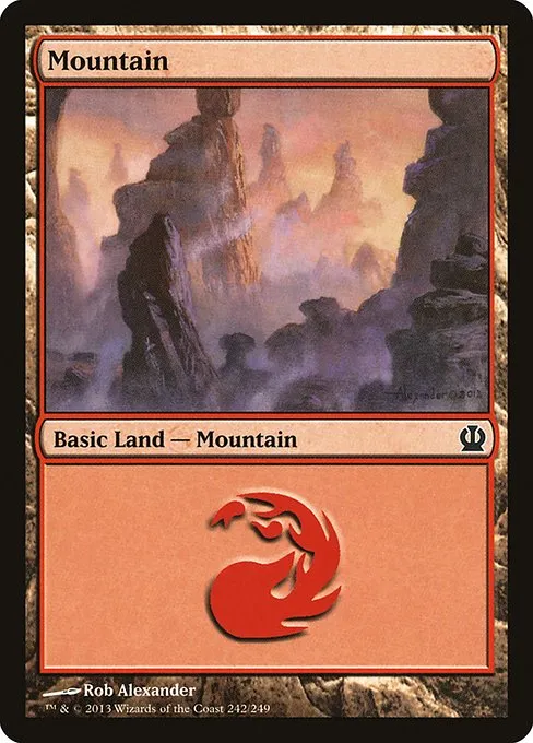 Mountain · Theros 242/249