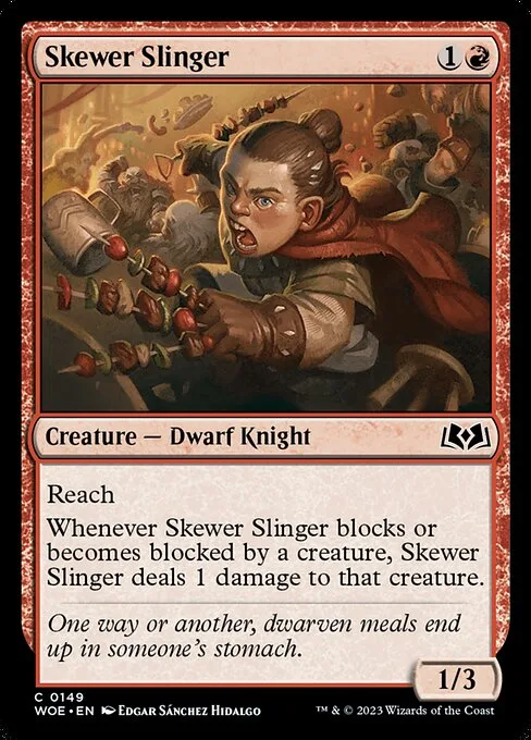 Skewer Slinger · Wilds of Eldraine 149/381