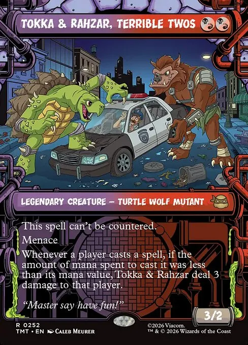 Tokka & Rahzar, Terrible Twos · Teenage Mutant Ninja Turtles 252/320