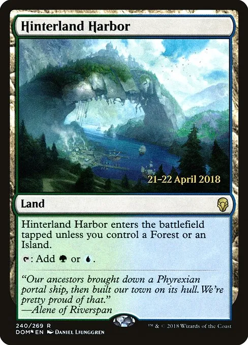 Hinterland Harbor · Dominaria Promos 240s/118