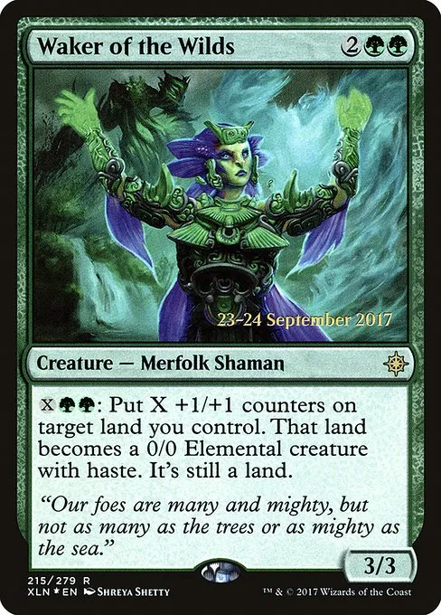 Waker of the Wilds · Ixalan Promos 215s/120