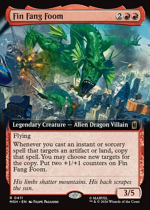 Fin Fang Foom · Marvel Super Heroes 411/24