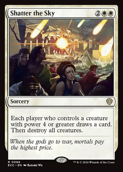 Shatter the Sky · Lorwyn Eclipsed Commander 66/176