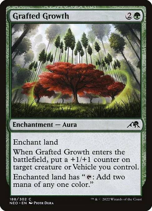 Grafted Growth · Kamigawa: Neon Dynasty 188/531