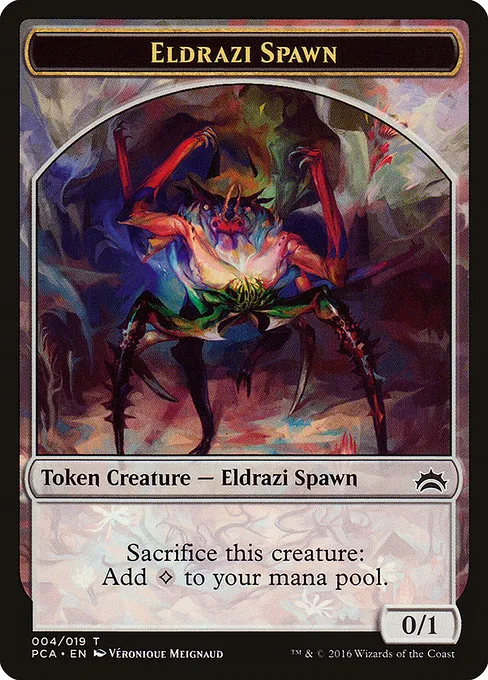Eldrazi Spawn · Planechase Anthology Tokens 4/19