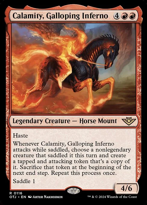 Calamity, Galloping Inferno · Outlaws of Thunder Junction 116/374