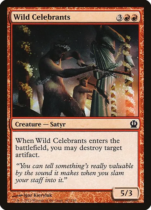 Wild Celebrants · Theros 147/249
