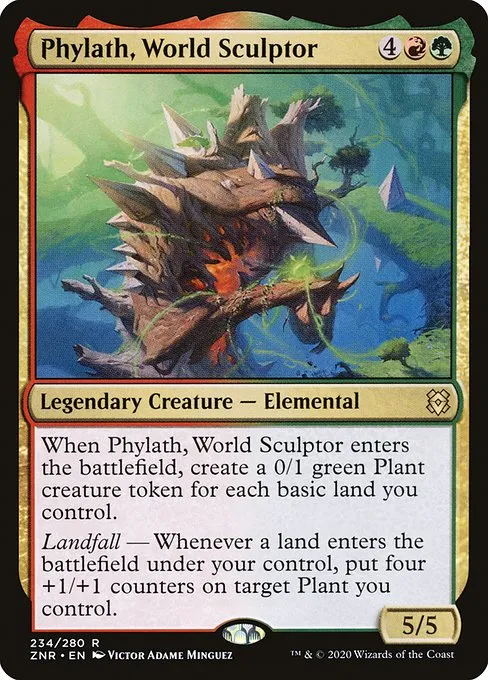 Phylath, World Sculptor · Zendikar Rising 234/407