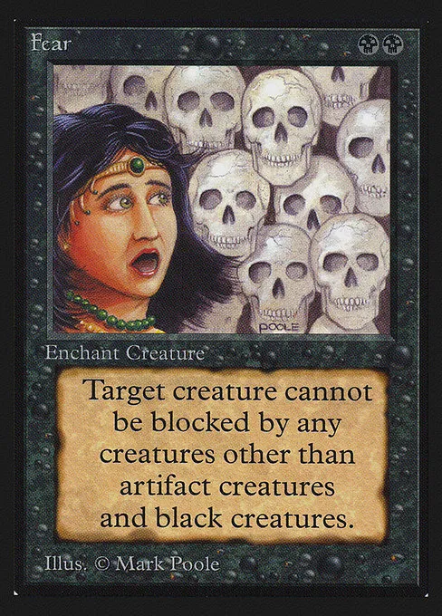 Fear · Collectors' Edition 109/302