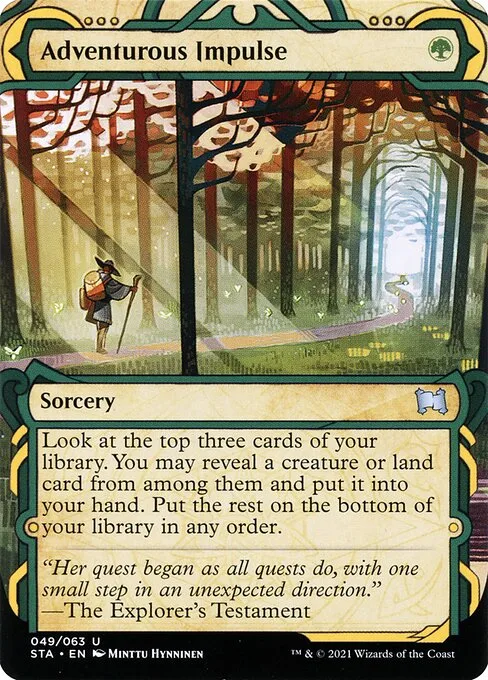 Adventurous Impulse · Strixhaven Mystical Archive 49/126