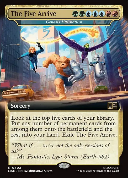 Genesis Ultimatum · Marvel Super Heroes Commander 402/9