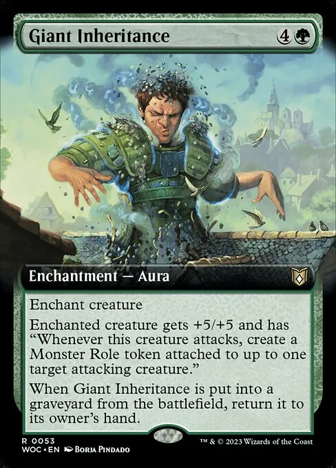 Giant Inheritance · Wilds of Eldraine Commander 53/173