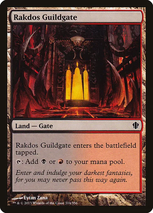 Rakdos Guildgate · Commander 2013 314/356