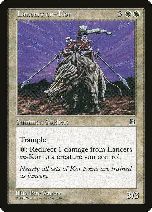 Lancers en-Kor · Stronghold 8/143