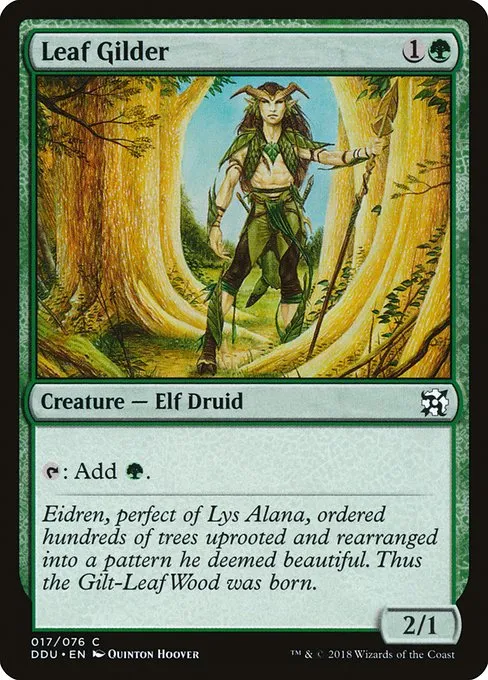 Leaf Gilder · Duel Decks: Elves vs. Inventors 17/76