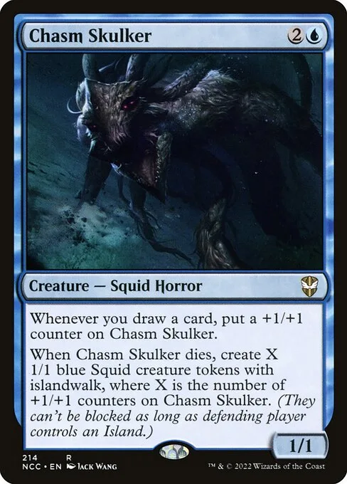 Chasm Skulker · New Capenna Commander 214/447