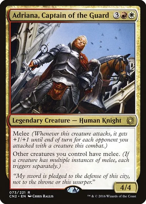 Adriana, Captain of the Guard · Conspiracy: Take the Crown 73/222