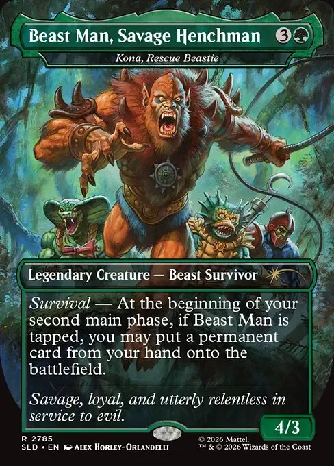 Kona, Rescue Beastie · Secret Lair Drop 2785/2547