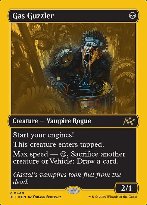 Gas Guzzler · Aetherdrift 449/553