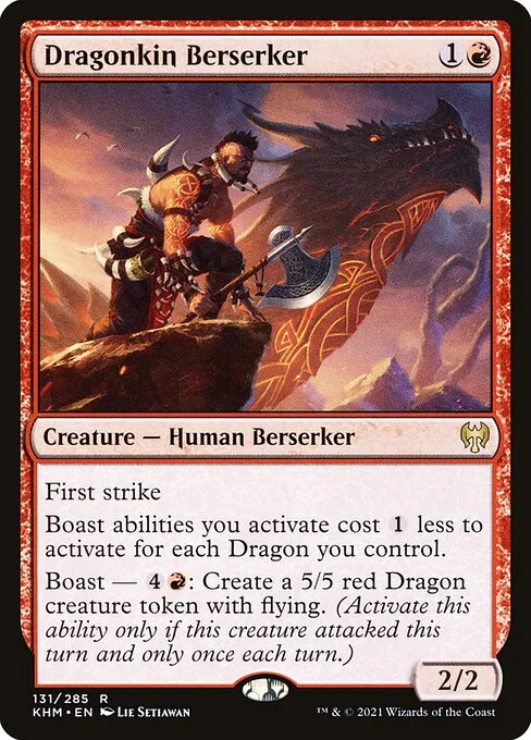 Dragonkin Berserker · Kaldheim 131/425
