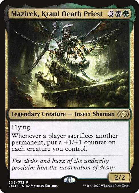 Mazirek, Kraul Death Priest · Double Masters 209/384