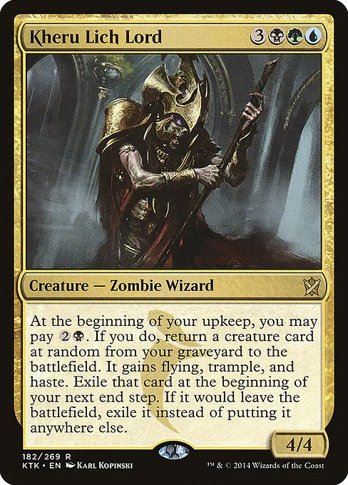 Kheru Lich Lord · Khans of Tarkir 182/293