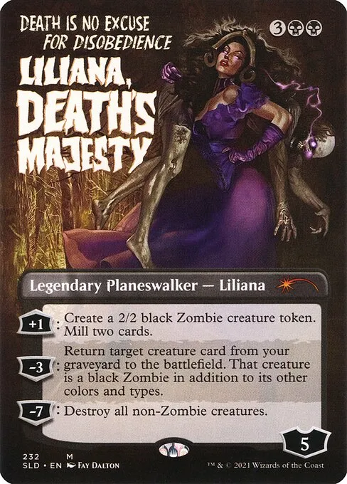 Liliana, Death's Majesty · Secret Lair Drop 232/2547