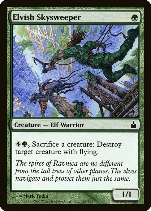 Elvish Skysweeper · Ravnica: City of Guilds 162/306