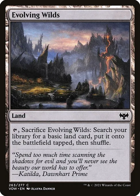 Evolving Wilds · Innistrad: Crimson Vow 263/423