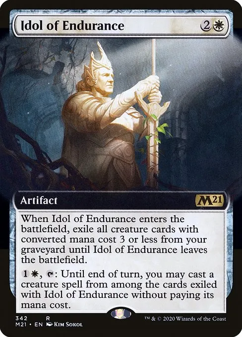 Idol of Endurance · Core Set 2021 342/397