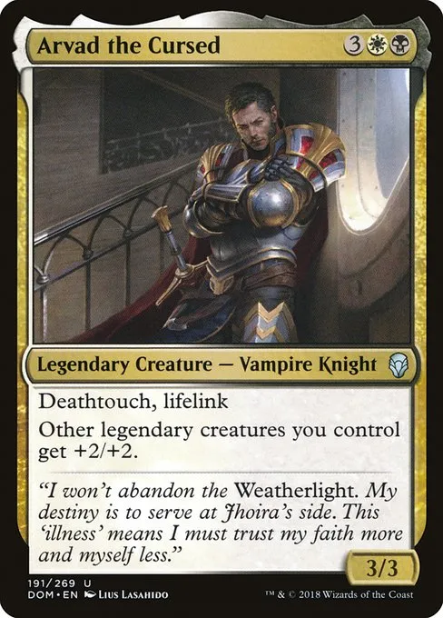 Arvad the Cursed · Dominaria 191/280