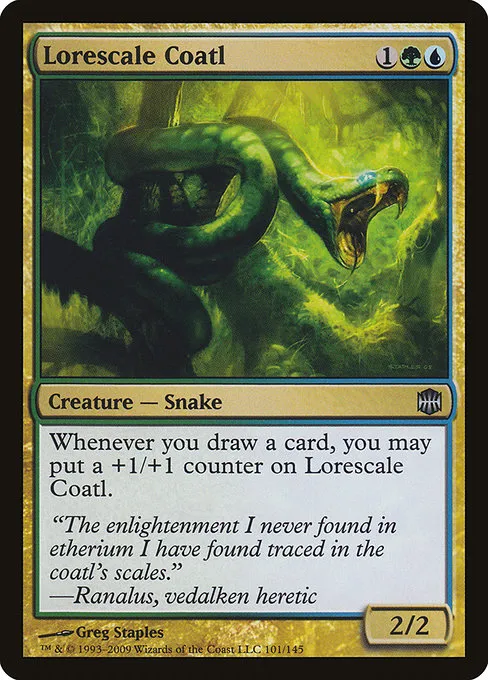 Lorescale Coatl · Alara Reborn 101/145