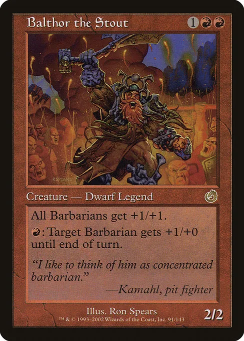 Balthor the Stout · Torment 91/143