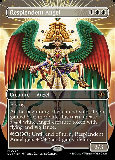 Resplendent Angel · The Lost Caverns of Ixalan 334/416