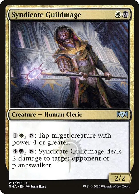 Syndicate Guildmage · Ravnica Allegiance 211/273