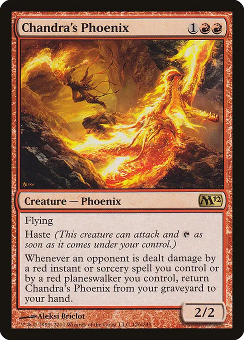 Chandra's Phoenix · Magic 2012 126/249