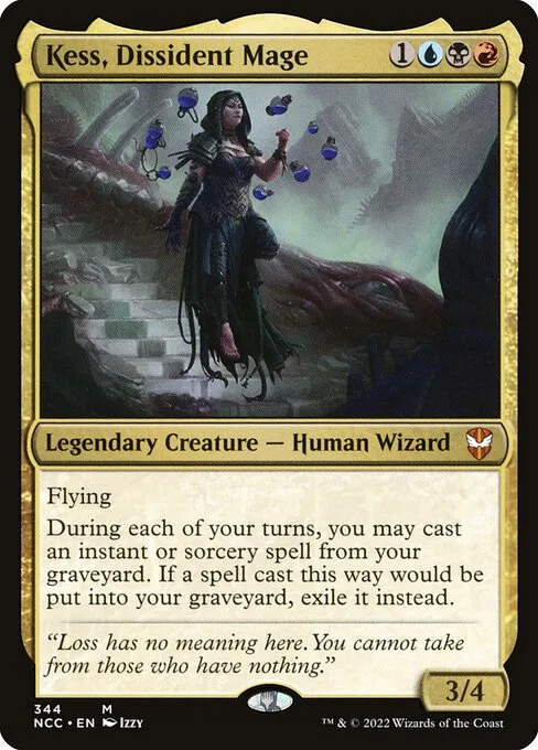 Kess, Dissident Mage · New Capenna Commander 344/447