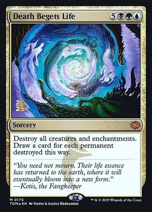 Death Begets Life · Tarkir: Dragonstorm Promos 176s/160